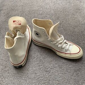 Converse Chuck Taylor 70’s All Star High-Tops in off- White (parchment)